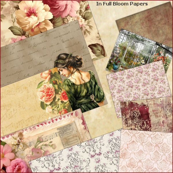In Full Bloom Junk Journal Kit - Image 3