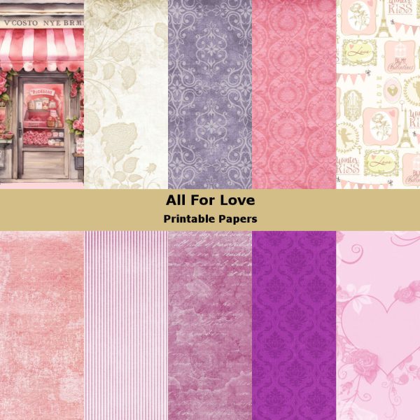 All For Love Junk Journal Kit - Image 2