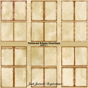 Tattered Edge Overlays