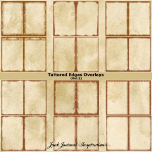 Tattered Edges Overlays Vol 2