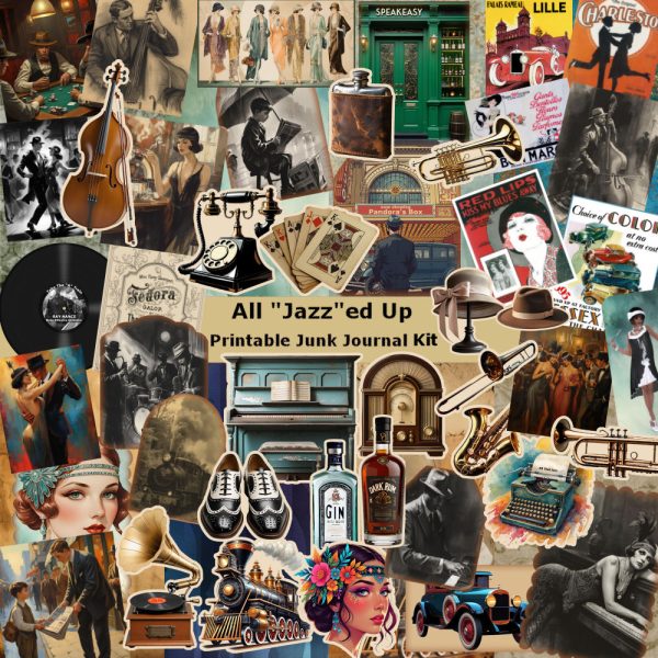 All "Jazz"ed Up Junk Journal Kit