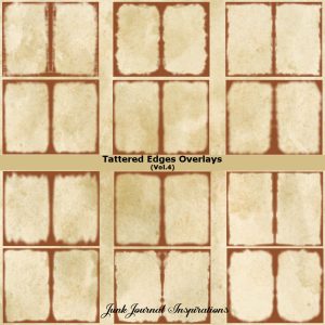Tattered Edges Overlays Vol 4
