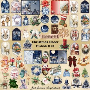 Christmas Cheer Junk Journal Kit