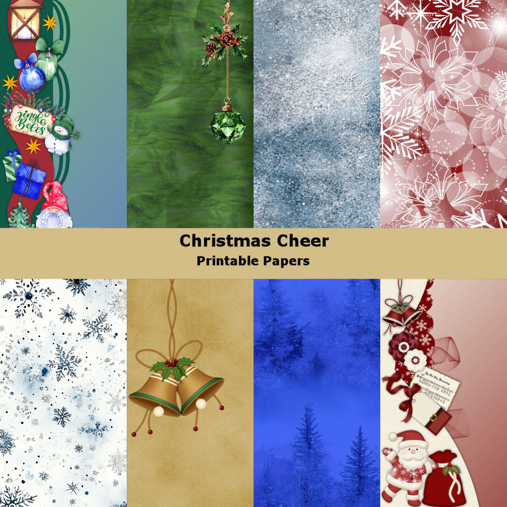 Christmas Cheer Junk Journal Kit - Image 2