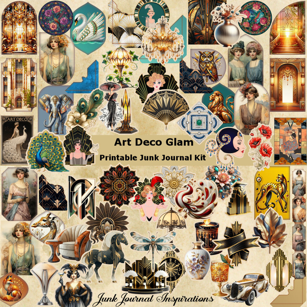 Art Deco Glam JJ Kit