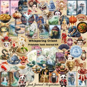 Whispering Orient Junk Journal Kit