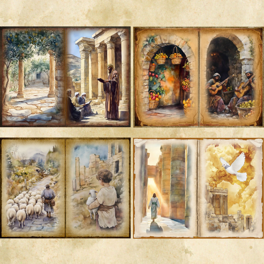 Sacred Resurrection Junk Journal Pages - Image 3