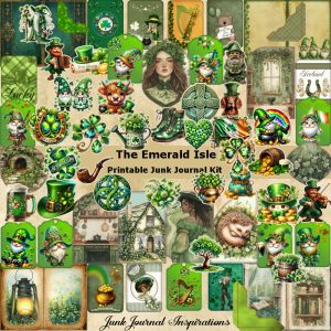 The Emerald Isle Junk Journal Kit