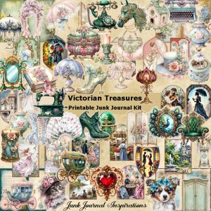 Victorian Treasures Junk Journal Kit