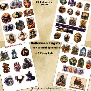 Halloween Frights Ephemera