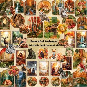 Peaceful Autumn Junk Journal Kit